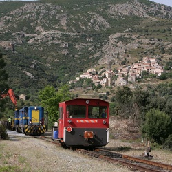 Korsika Bahnbilder nach Fahrzeugen